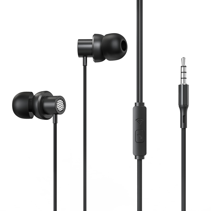 Lenovo/联想 TW13有线耳机3.5mm接口语音带麦克风 入耳式高清降噪手机电脑通用线长约1.2m游戏通话音乐用