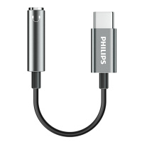 飞利浦typec耳机转接头适用于华为p40mate30小米9/10手机nova57pro转换器荣耀20v30一加tpc线转3.5mmSWR1504H