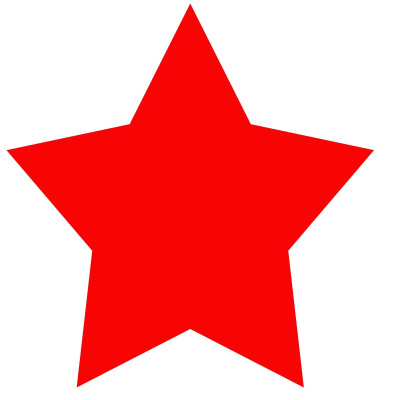 聚童优品儿童diy手工奖励五角星eva贴纸多种颜色可选自由粘贴