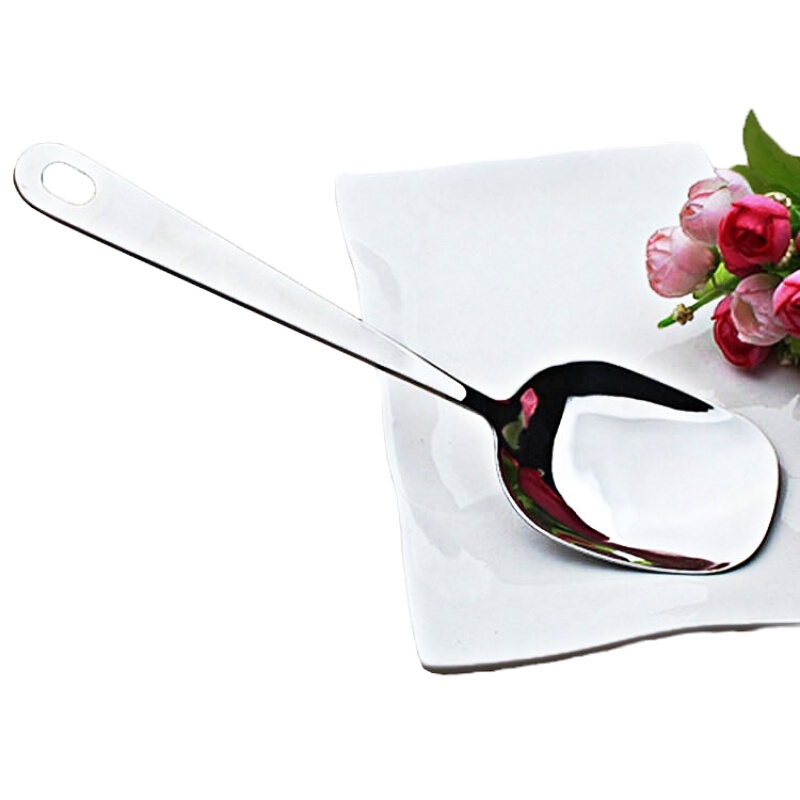 萃姿尔(TRESOR) 分羹 加厚304不锈钢公用勺子自助分菜勺220*60mm 材质:201