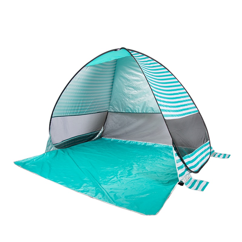 三极户外(Tripolar) TP2335 沙滩帐篷户外海边防晒双人全自动速开钓鱼野餐遮阳纱网帐篷