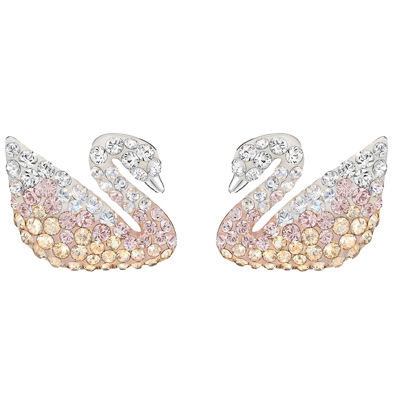 Swarovski 施华洛世奇 渐变色女士天鹅珍珠耳钉 5215037