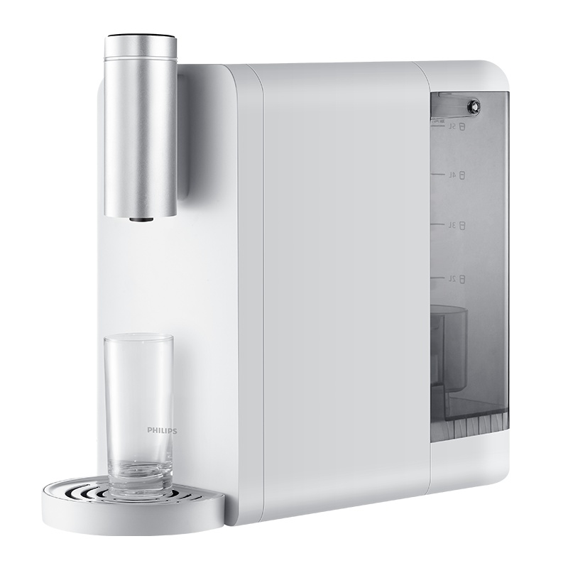 飞利浦(PHILIPS)家用净水器 台上式免安装即热反渗透直饮净饮机ADD6813