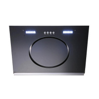 妖怪自动清洗油烟机侧吸式抽油烟机家用厨房脱排欧式直吸油姻机 按键款+带围板+节能省电