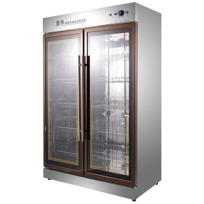 埃利斯(AILISI)YTP-910商用大容量 二星级红外线中温臭氧消毒 餐厅食堂多功能配餐消毒柜