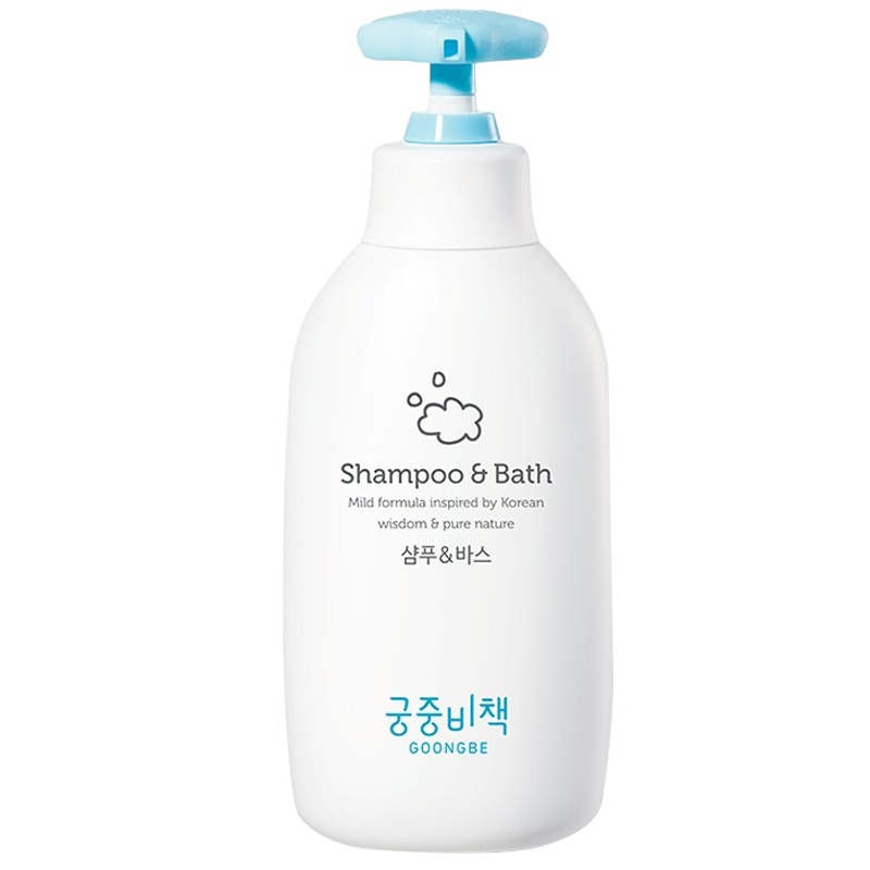 宫中秘策(Goongsecret) 婴幼儿洗发沐浴二合一350ml 温和滋润 宝宝洗护