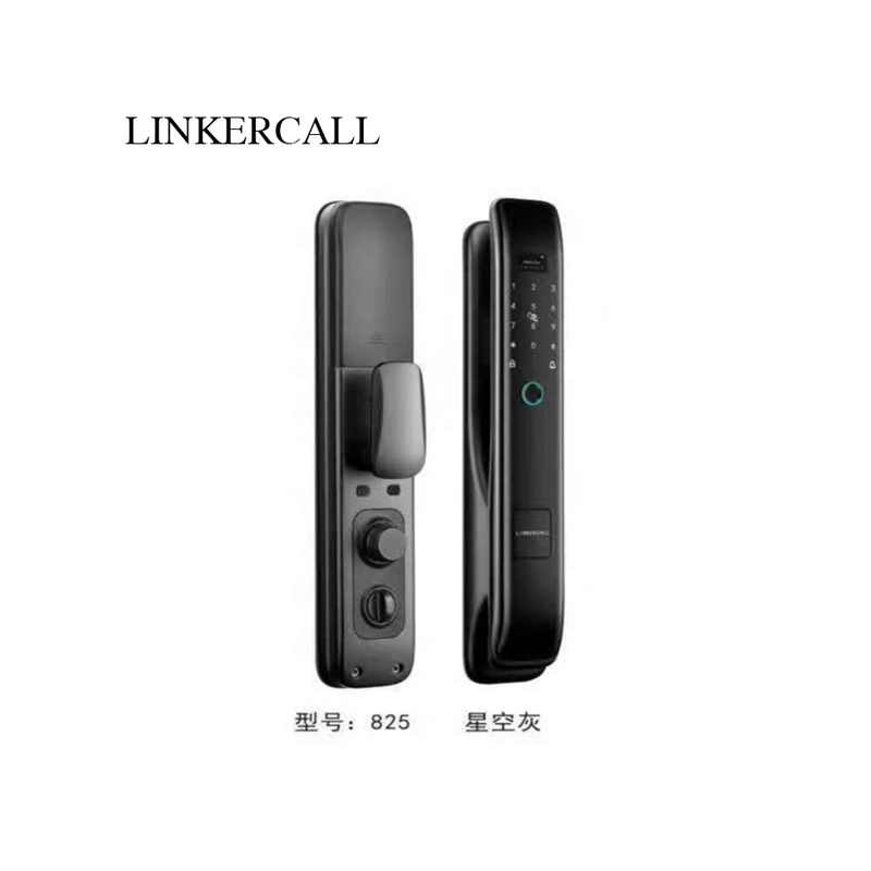 LINKERCALL智能锁 831 指纹锁 人脸识别//指纹/密码/IC卡/微信远程/手机可视/钥匙/临时密钥