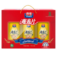 西麦 燕麦片礼盒 1000g礼盒装 高档礼盒 即食免煮 不添加蔗糖冲饮麦片营养谷物早餐