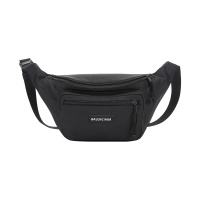 巴黎世家 BALENCIAGA 男士织物胸包斜挎包腰包482389 2JMF7