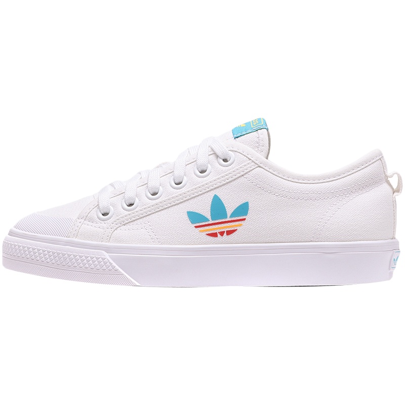 adidas阿迪达斯三叶草男鞋女鞋NIZZA运动休闲板鞋FY2259