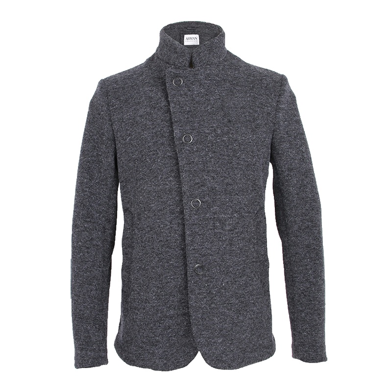 ARMANI 阿玛尼男士深灰色西服外套 PCG92W PCW11 660