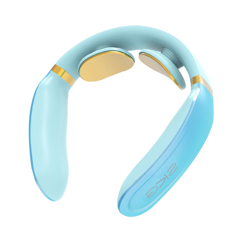 生日礼物 SKG4350颈椎按摩仪护颈仪低频脉冲渐变炫彩潮流时尚单品颈椎按摩器