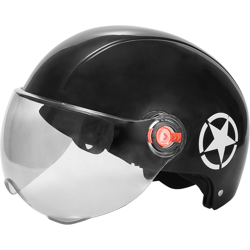 永久电动电瓶车男女通用头盔四季夏季安全盔头帽扣帽子轻便式透气