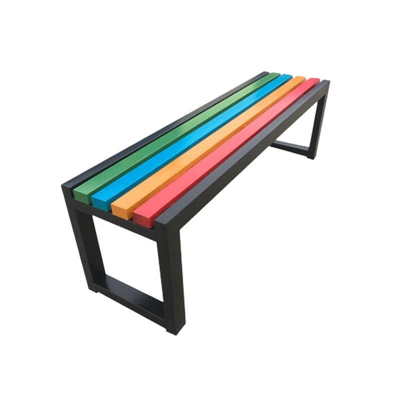 逐鹿中原公园椅户外BY032防腐排椅浴室凳(规格颜色可选)