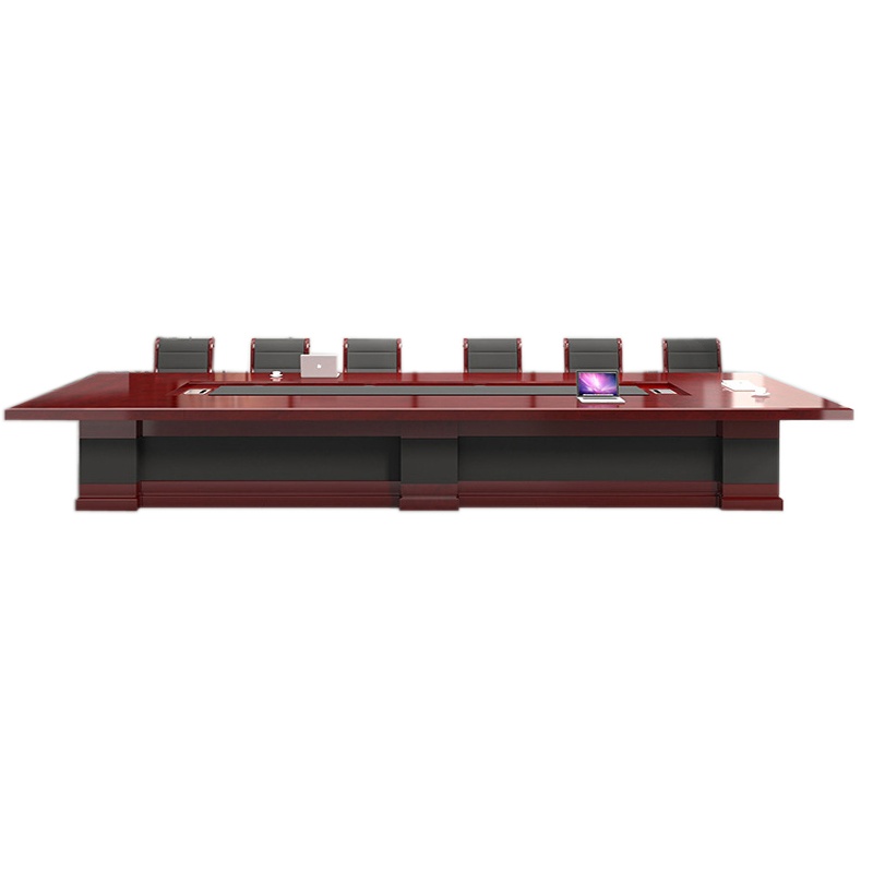 质凡办公家具办公会议桌油漆会议桌