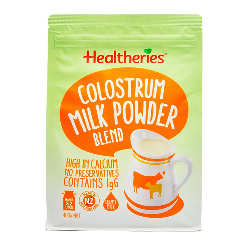 Healtheries贺寿利新西兰进口牛初乳粉成人奶粉青少年 400g