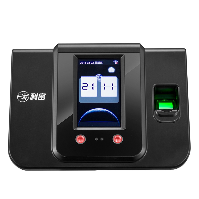 科密(Comet)SF380 考勤机人脸面部识别打卡机 指纹人脸混合识别签到机 双摄像头带考勤软件