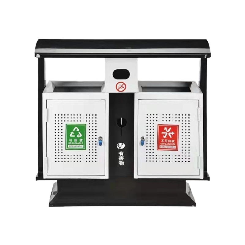 振真ZZ-103户外垃圾桶 环卫分类垃圾桶公园小区环卫垃圾桶果皮箱100*36*100