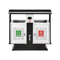 振真ZZ-103户外垃圾桶 环卫分类垃圾桶公园小区环卫垃圾桶果皮箱100*36*100