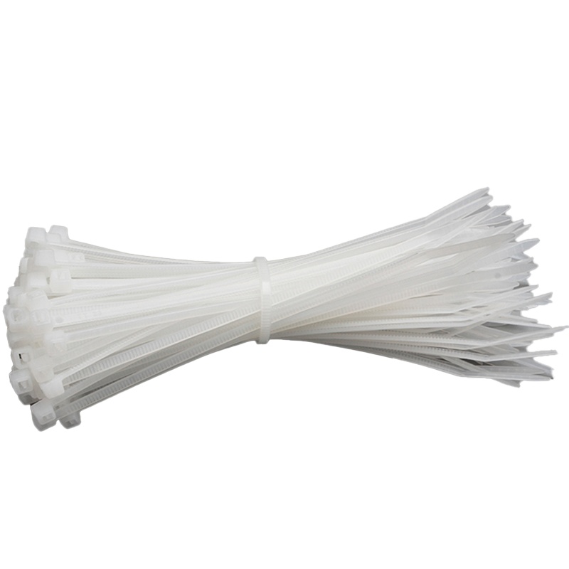 扎带 自锁式尼龙扎带 捆线扎带 白色尼龙扎带 8*400mm