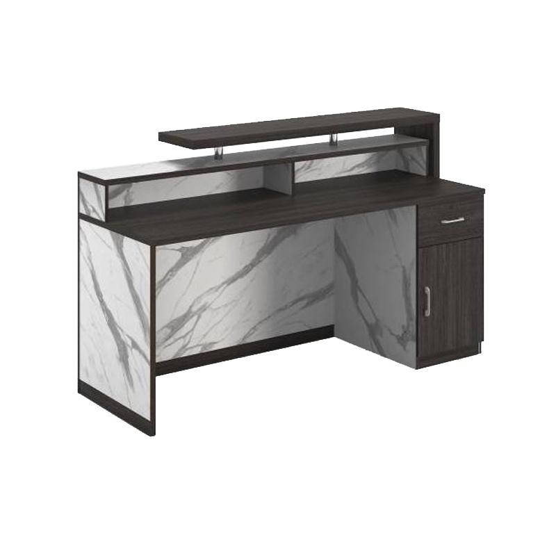 优百丽 02-LQ1832 公司前台 接待台 现代简约型转角柜台 培训机构服务台 可定制