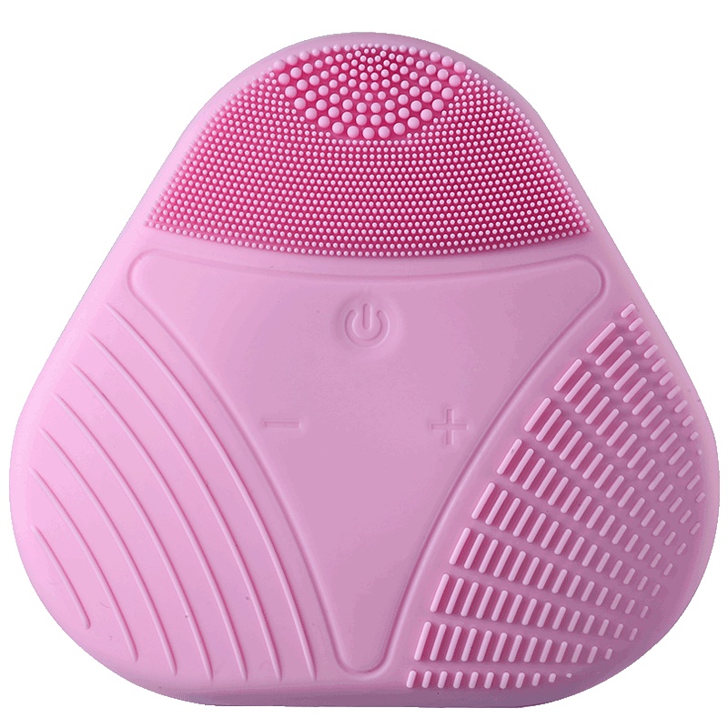 蓝韵 声波脉冲洁面仪 深层净透淡化唇纹 防裂保湿 祛除黑头毛孔污渍 粉色