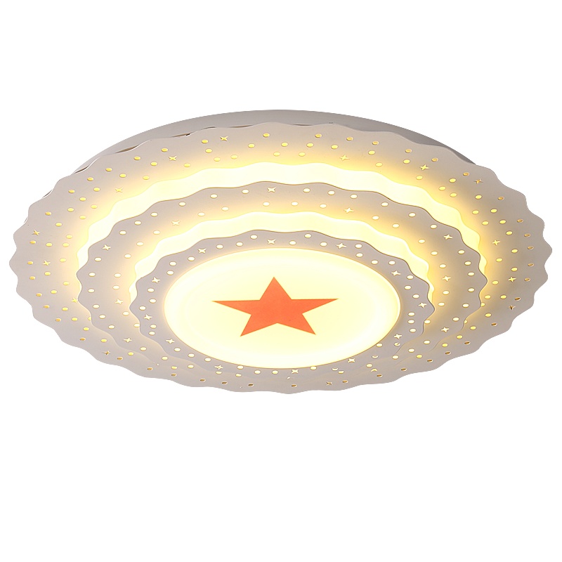 客厅红星五角星办公室会议室酒店餐厅别墅党建定制工程吸顶灯