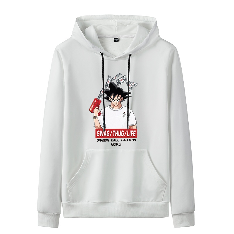 俞兆林(YUZHAOLIN)春秋季个性卡通印花卫衣男潮流帅气百搭上衣休闲运动长袖