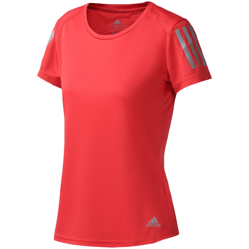阿迪达斯女服短袖T恤跑步训练健身休闲运动服FL7813