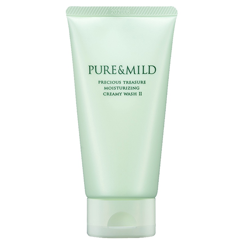 泊美 PURE&MILD 鲜纯珍萃柔润洁面膏 滋润型 120g