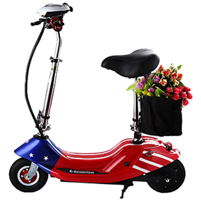 骏杰动感 新款可爬坡轻便成人迷你代步电瓶车 电动滑板车 电动代步车 都市小巧电动车酷骑街车 代步小电动车带一键启动