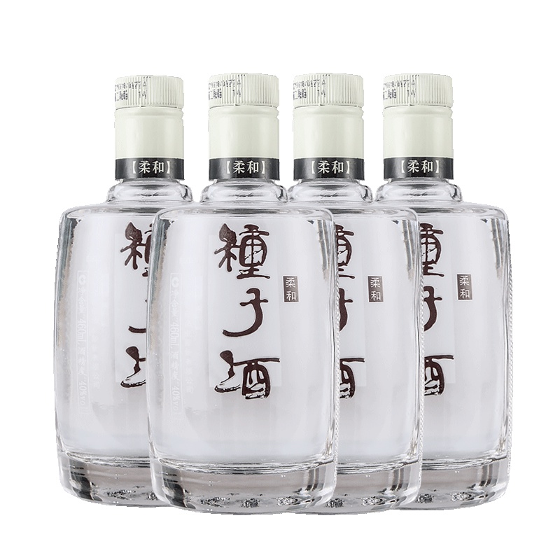 金种子 柔和种子酒 40度 460ml*4 箱装 浓香型 白酒