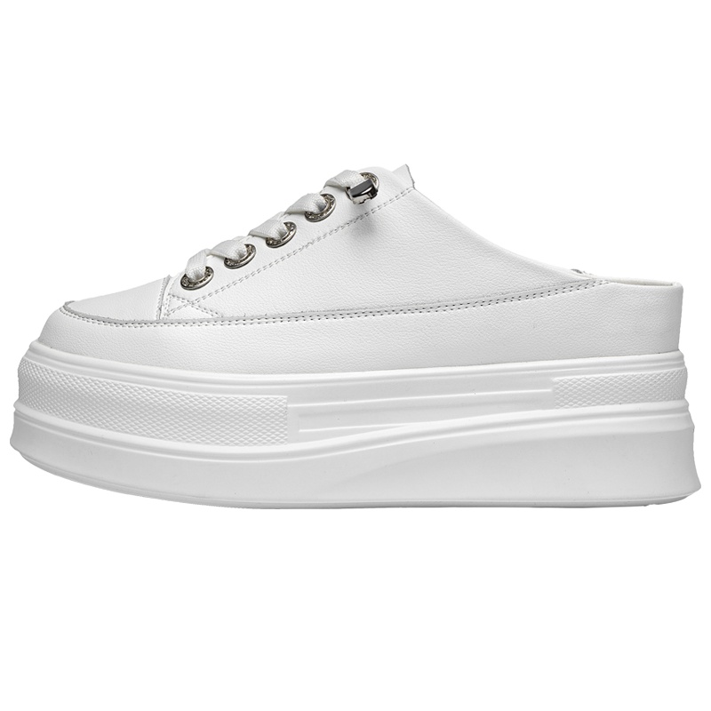 马克华菲女鞋包头半拖鞋女2020夏季新款时尚外穿松糕厚底懒人拖鞋