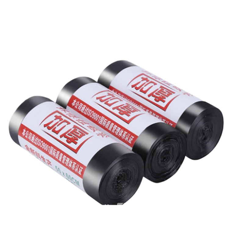 企购优品利得 RED 加厚垃圾袋 50*60 30只/卷 黑色 50卷装