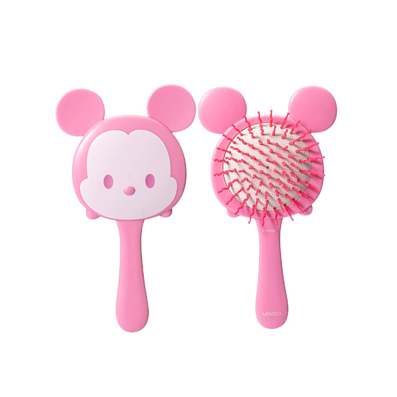 名创优品(miniso) 松松系列米奇卡通气囊梳 美发梳 尼龙材质*1支装[款式颜色随机发货]
