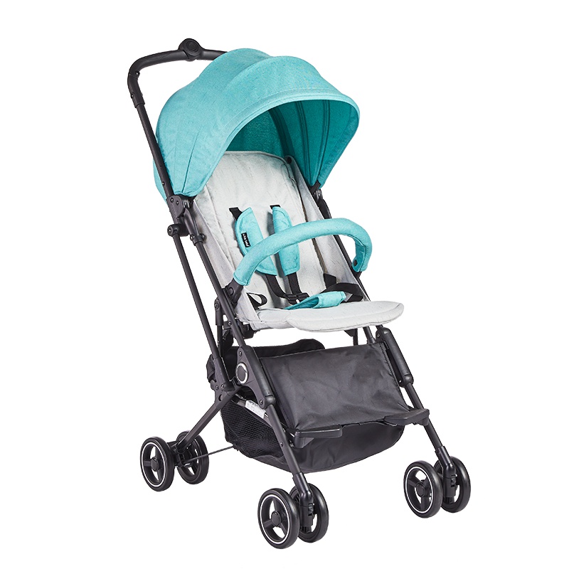 荟智(Huizhi)婴儿推车超轻便携单手一步折叠可坐可躺可登飞机净重5.6KG承重15KG胶囊车旗舰版HD788