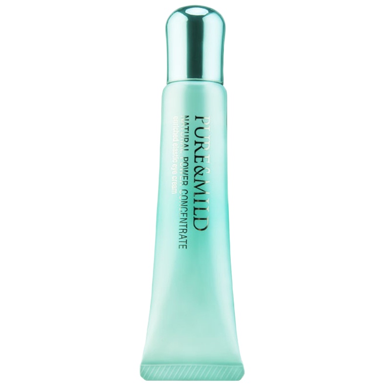 PURE&MILD/泊美眼霜植物菁盈粹肌源恒润弹力眼霜官方旗舰店官网正品补水保湿紧致女士淡化细纹黑眼圈