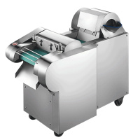 乐创(lecon)商用多功能切菜机 全自动不锈钢食堂土切片切丝机切丁机 LC-J-YQC1000