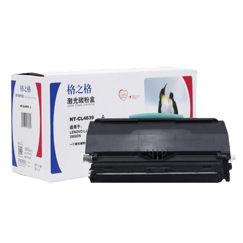 格之格 LT4639黑色墨粉盒 适用联想LJ3900D粉盒 LJ3900DN打印机墨盒 高品质1支装
