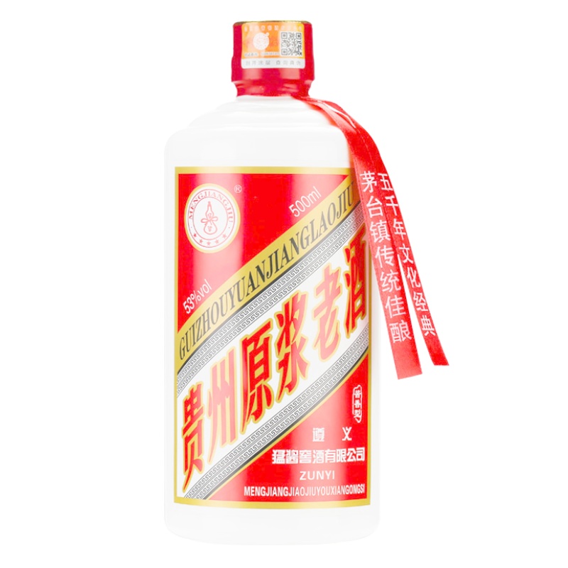 贵州遵义茅乡镇酱香型酒53度白酒首瓶试饮500ML