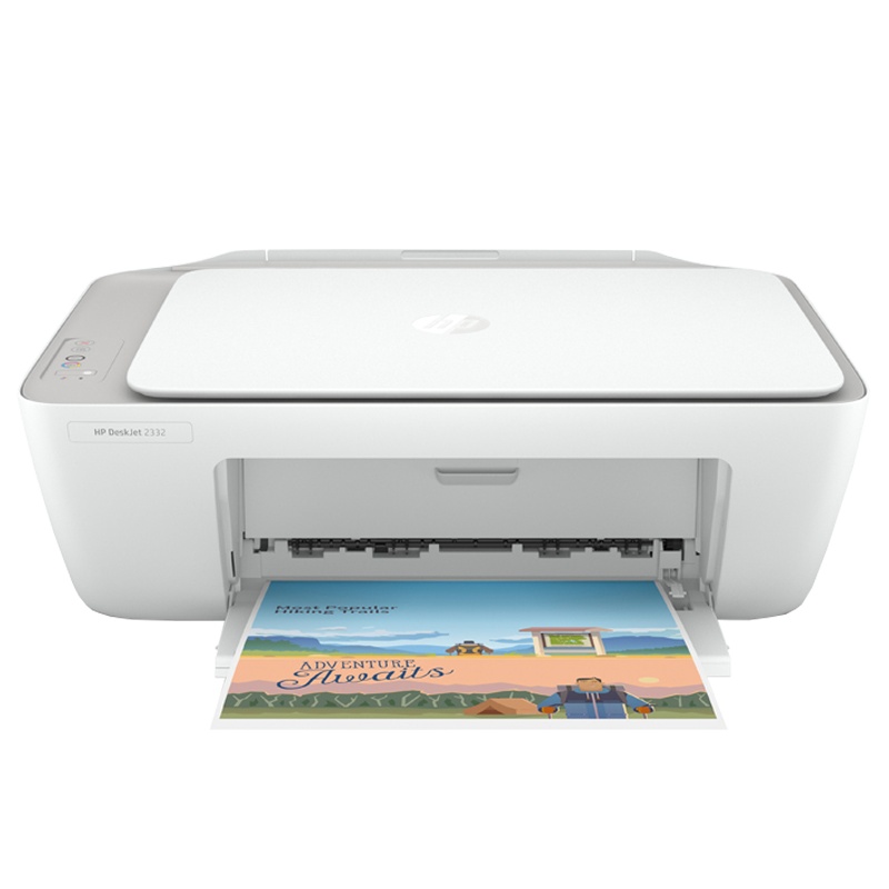 惠普(HP)2330 彩色喷墨打印机一体机 彩色家用照片打印机 家庭学生作业多功能 A4连供小型家用办公 学生打印作业打印机一体机(打印复印扫描)标准配置