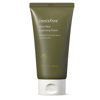 [黄金橄榄 水润保湿]Innisfree 悦诗风吟 橄榄油 深层清洁 洗面奶 150ml/瓶 温和清洁