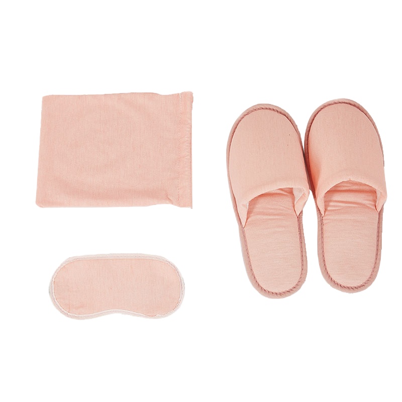 芳恩 旅行奢享三件套装 (折叠拖鞋+眼罩+收纳袋)ES-L418-3