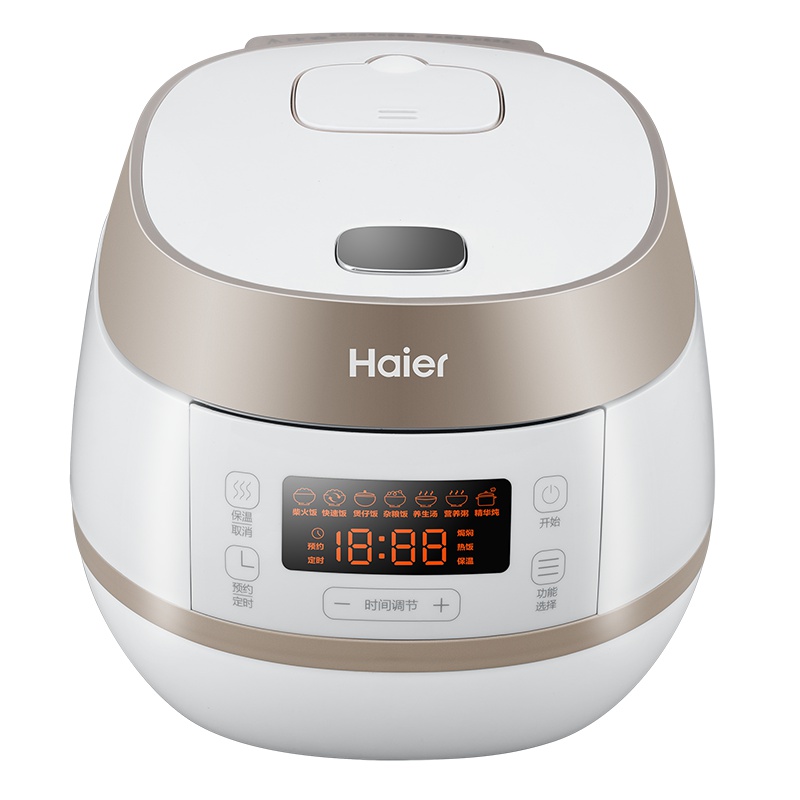 海尔（Haier）电饭煲 HRC-FS30T40 3L预约功能 可拆卸内盖 智能温控电饭煲