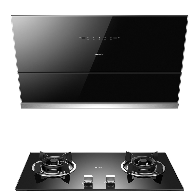 老板名气(MQ)烟灶套装2535A+B311A(液化气)大吸力油烟机 4.1KW强火燃气灶 家用烟灶套装