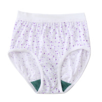 A&B[2条装]ab内裤纯棉高腰中老年裤宽松舒适妈咪裤0182