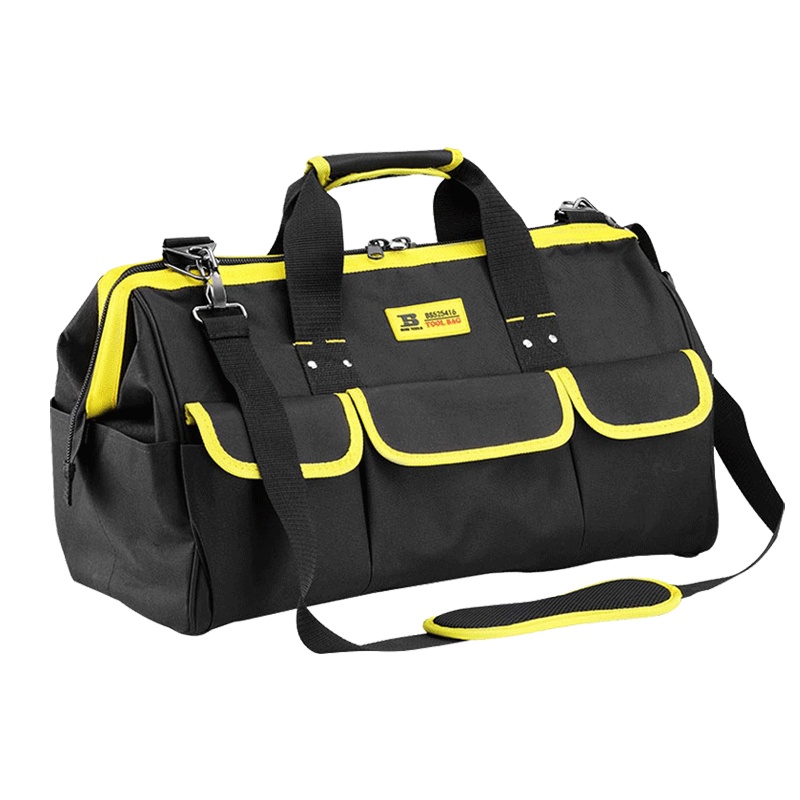 波斯 工具包多功能维修加厚牛津布单肩工具包19“