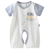 童泰TONGTAI婴幼儿内衣夏季婴儿半袖连体衣1-18个月男女宝宝短袖哈衣爬服婴幼儿通用80cm