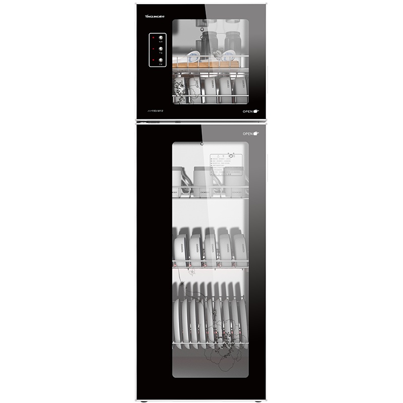 樱羚(yingling)M12-150L消毒柜 家用 立式高温 消毒碗柜 小型 迷你碗筷婴儿奶瓶消毒柜 商用厨房茶杯