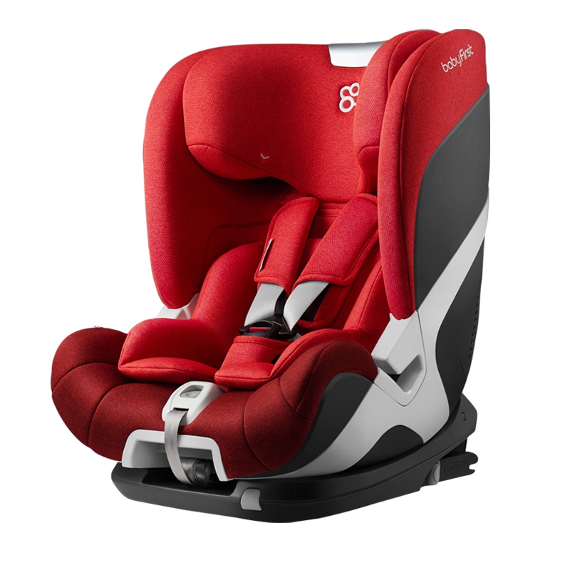babyfirst宝贝第一耀至9月-12岁汽车用婴儿宝宝儿童安全座椅车载座椅标准版星耀红